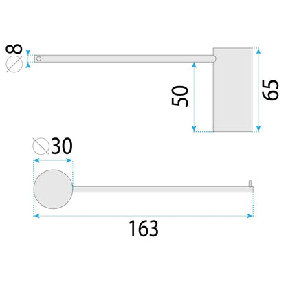 Halter Für Toilettenpapier 64105 SOLO Brush Copper 8