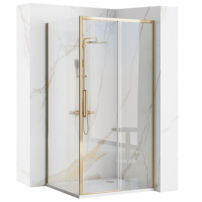 Duschkabine Rapid Slide Gold 150 x 100 1