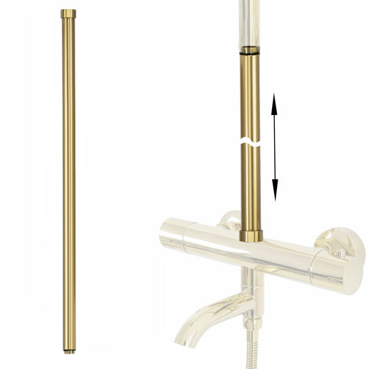 Verlängerung Für Bade-duschgarnitur Gold Brush 60cm  1