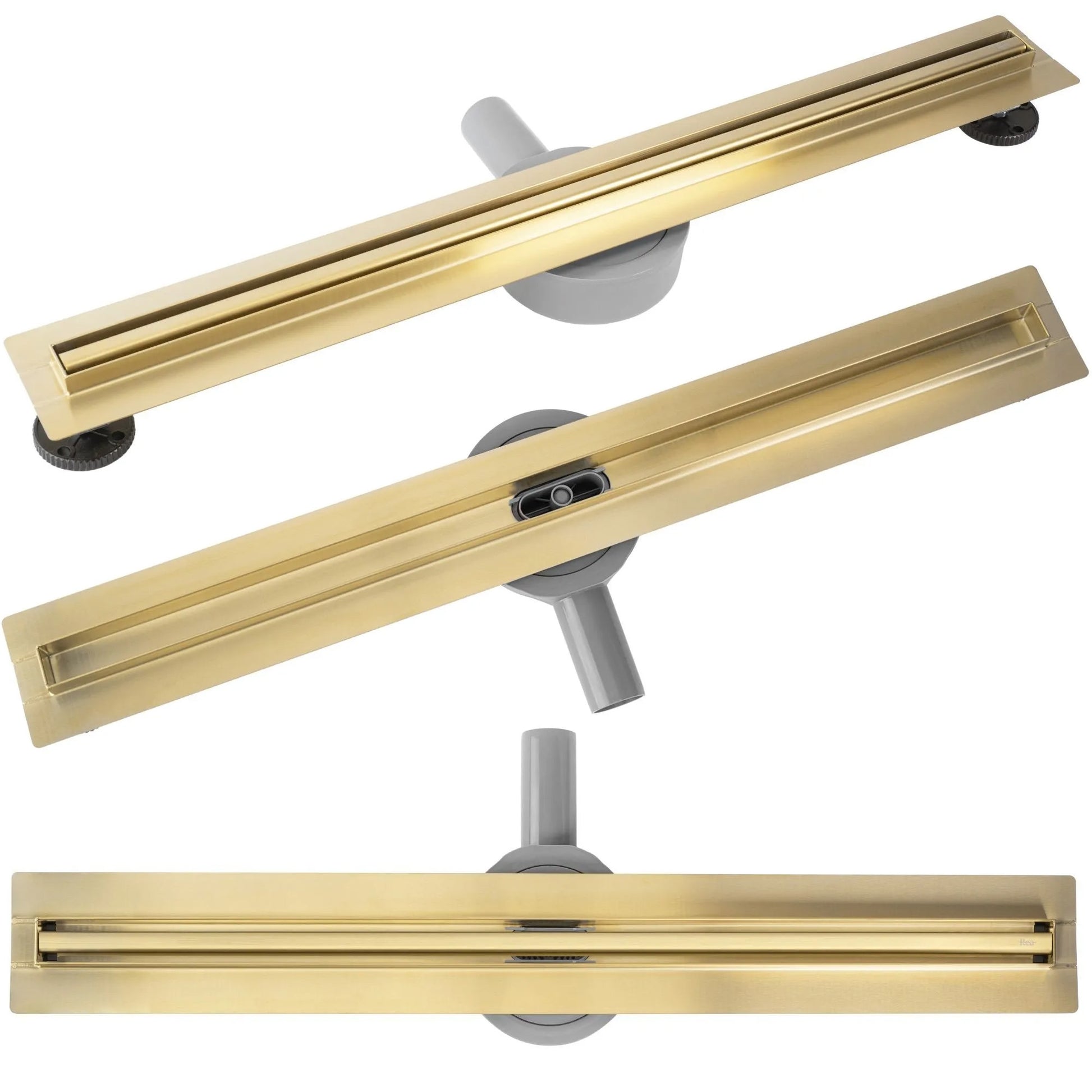 Duschrinne REA Neox Slim pro Brush Gold 70  1