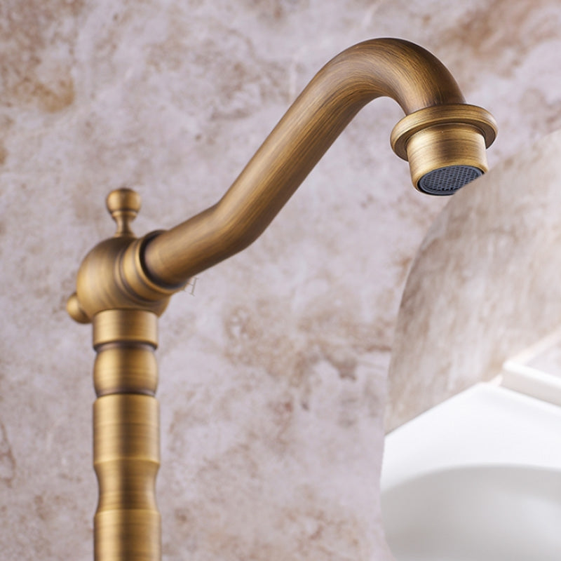 Küchenarmatur Waschbeckenarmatur Rea Rustico antique gold  4