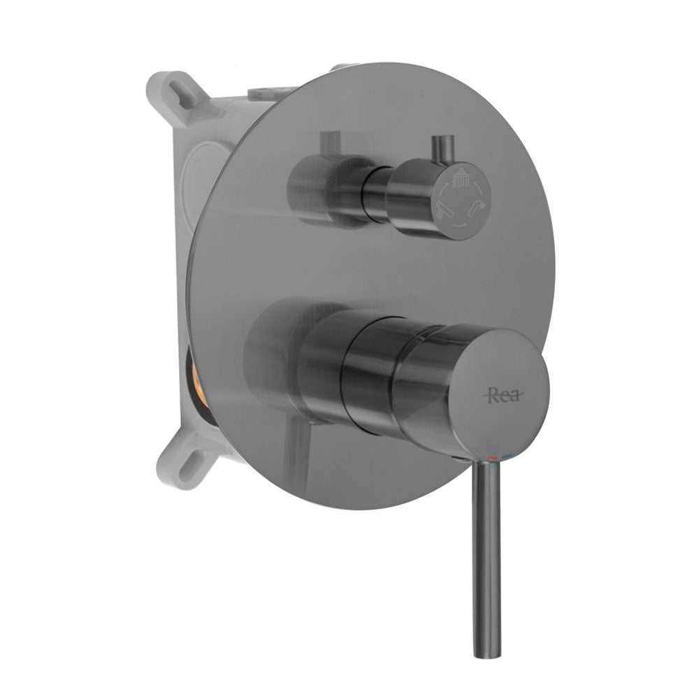Unterputz-badewannen- Und Duschset Rea Lungo Titan + Box  3