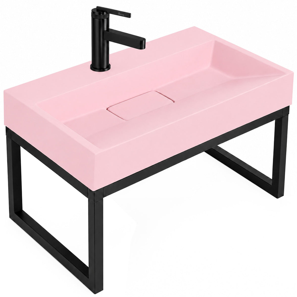 Waschbecken Konglomerat GOYA PINK 60CM + Waschtischplatte 2