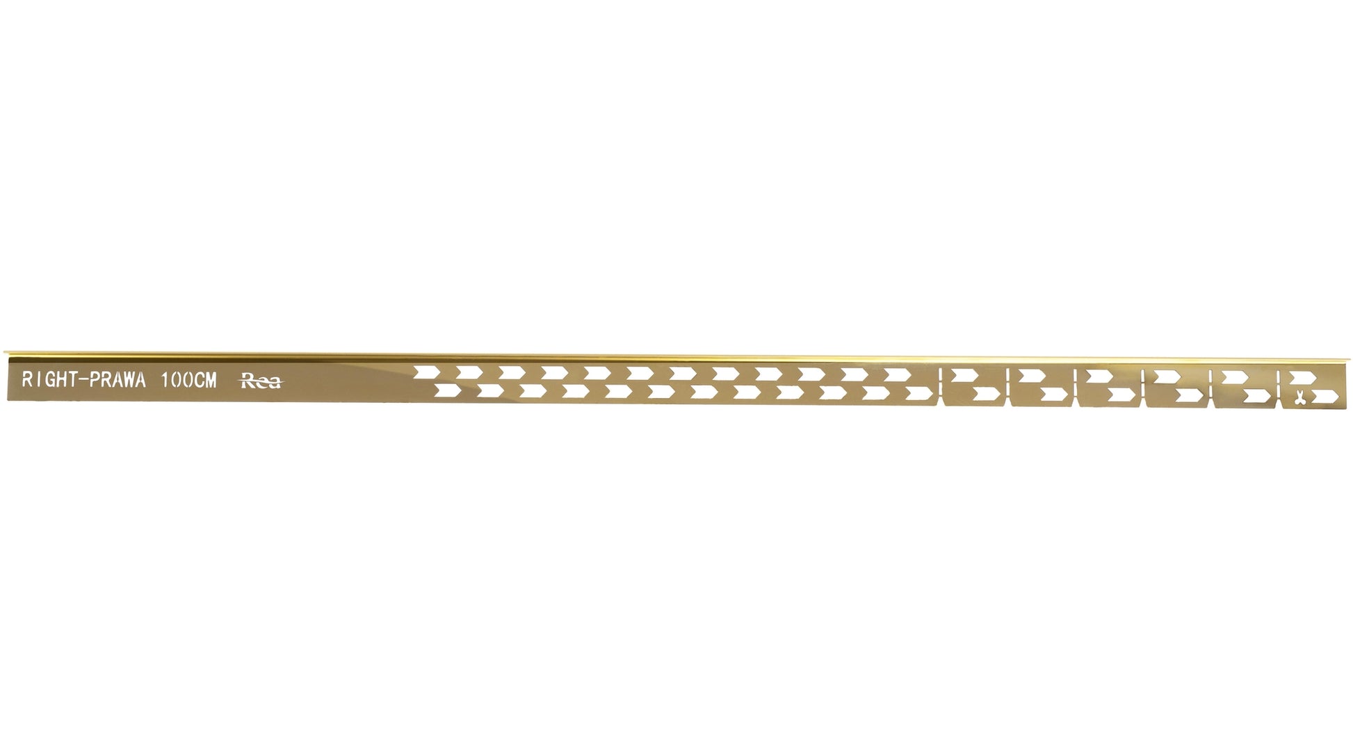 Gefälleprofil 100cm Gold linke 6