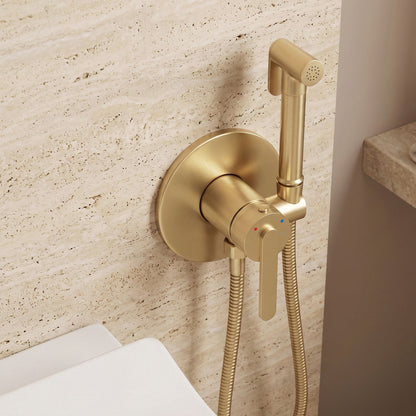 Bidetarmatur Rea Ontario Brush Gold 4
