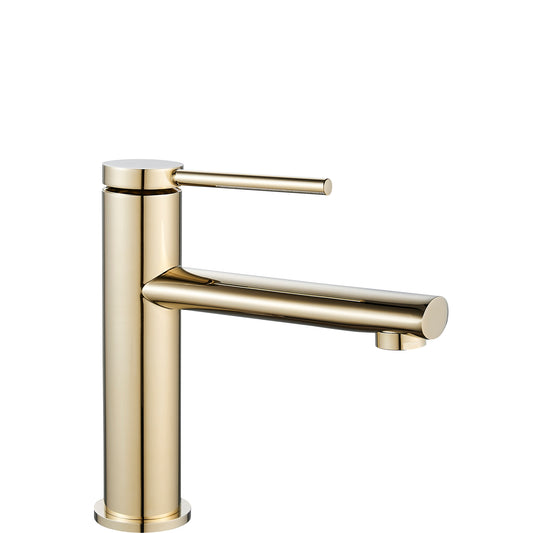 Waschbeckenarmatur REA OVAL GOLD low  1