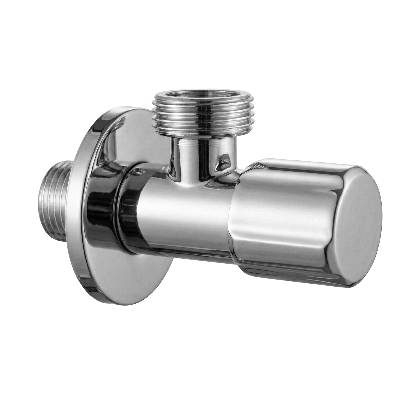 Eckventil 02 1/2" x 3/4" Chrome  1