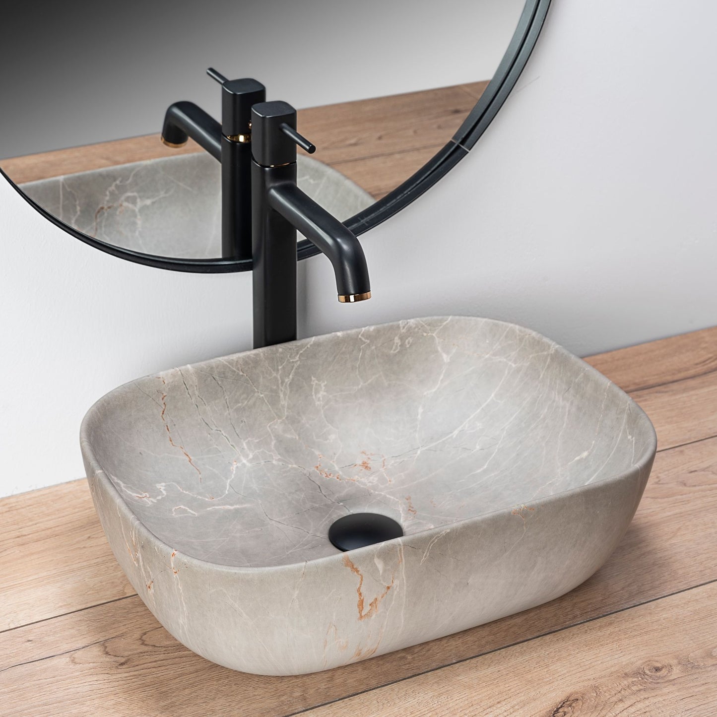 Aufsatzwaschbecken Rea Livia Beige 2