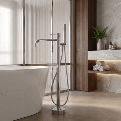 Freistehende Badewannenarmatur Rea Lungo Diamond Chrome 5