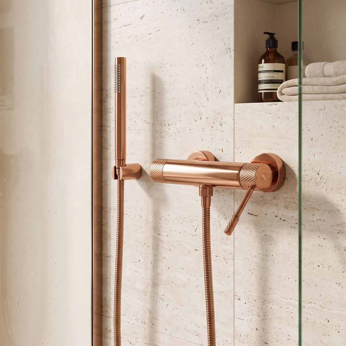 Badewannenarmatur REA Venti Copper 2