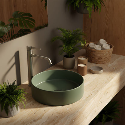 Waschbeckenarmatur Rea Foster Brush Nickel High  3