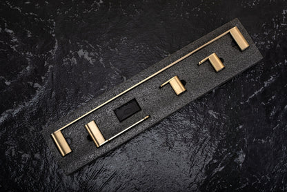 Badezimmer-accessoire-set Mati Gold 4-teilig  6