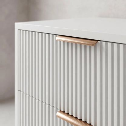 Waschtischunterschrank Rea Mono 80cm White  9