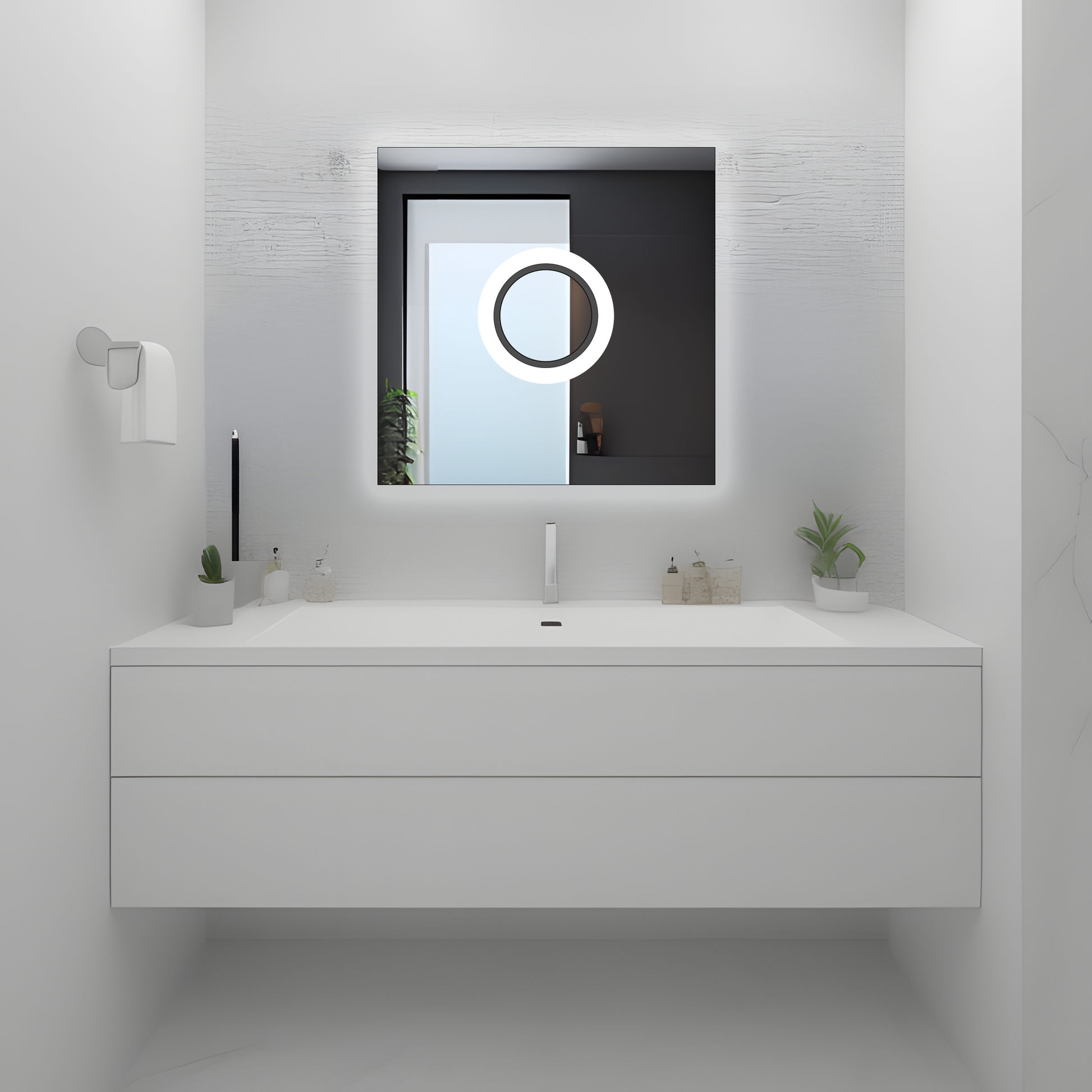 Spiegel LED 60x60 YH-BL-12  6