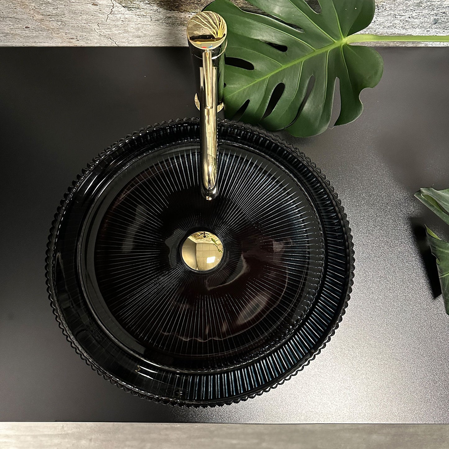 Aufsatzwaschbecken Rea Ingrid Black  5