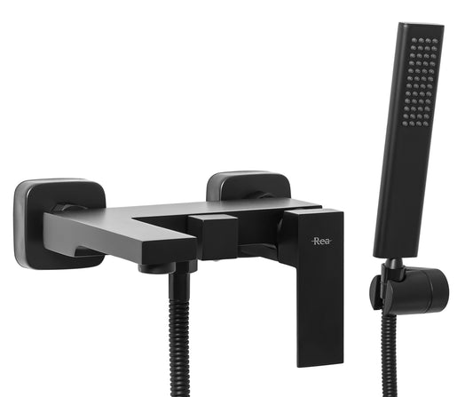Wannenarmatur Rea Fenix Black  1