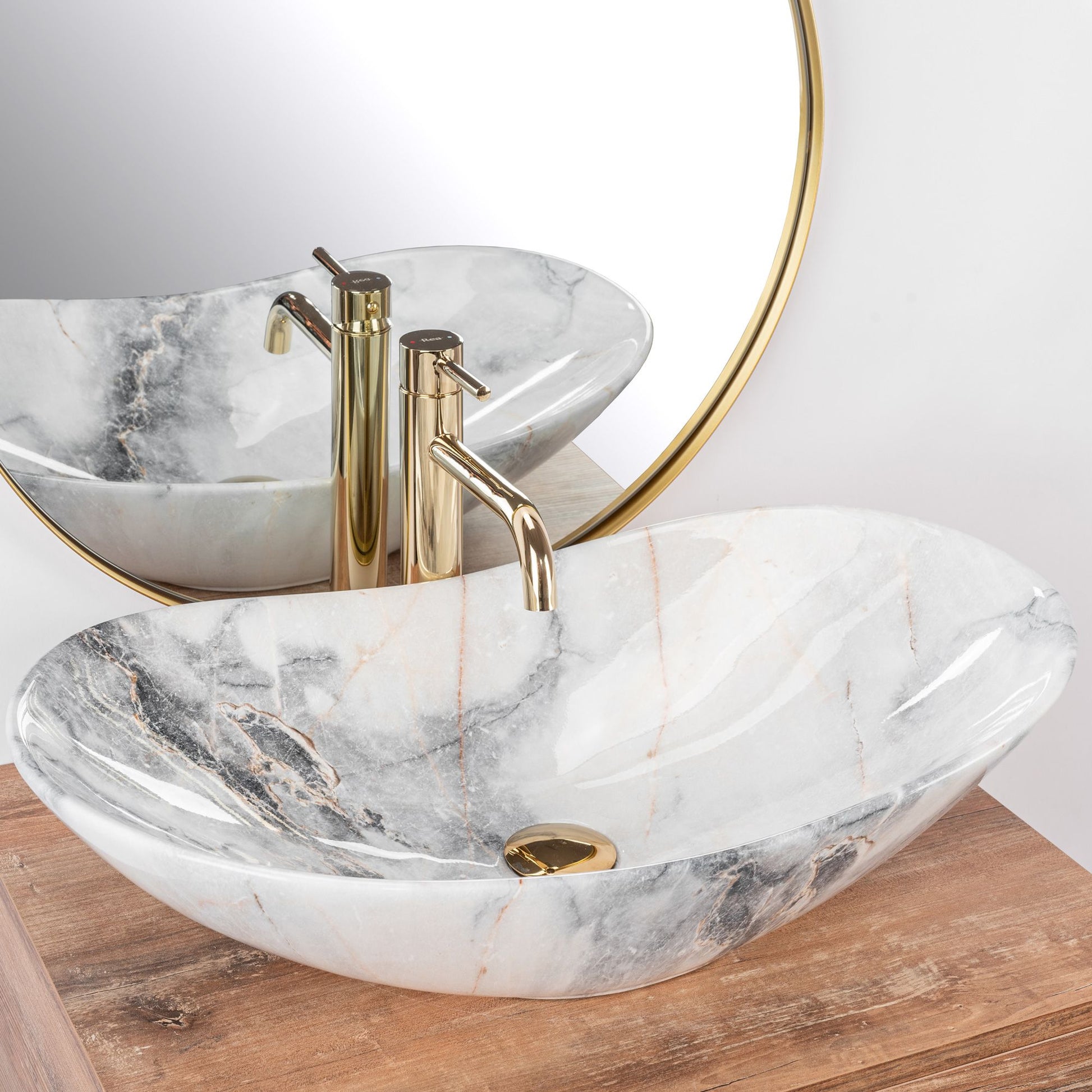 Aufsatzwaschbecken Rea Royal Granit 2