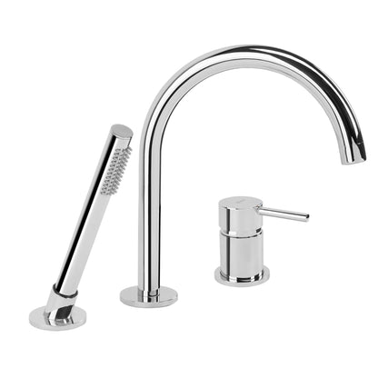 3-Loch-Badewannenarmatur Rea Lungo Chrome 1