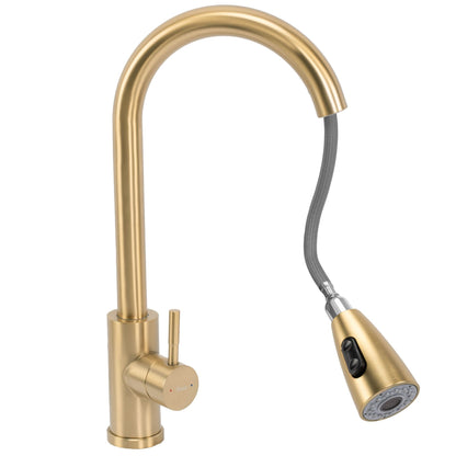 Küchearmatur REA CROSS BRUSH GOLD  3