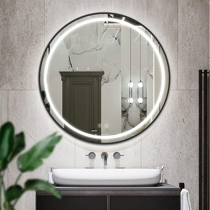 Spiegel LED 50cm MMJ Black  11