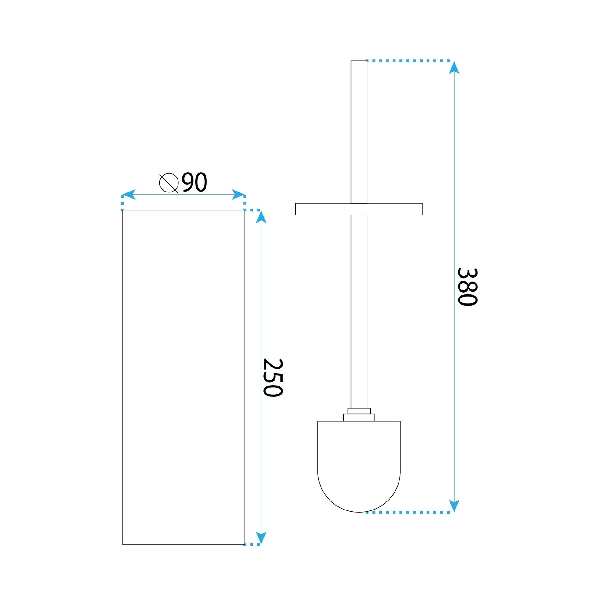 Wc-bürsten B106 Brush Steel  3