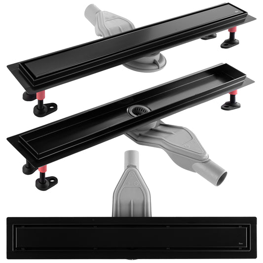 Duschrinne REA Neox Superflow Black 60  1
