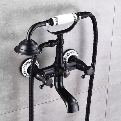 Wannenarmatur Rea Rustico Old Black  2