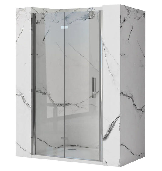 Duschtür Rea Molier Chrom+ Profil 80  1