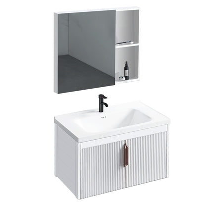 Badezimmermöbel-set Mit Waschbecken Astor 60cm White  6