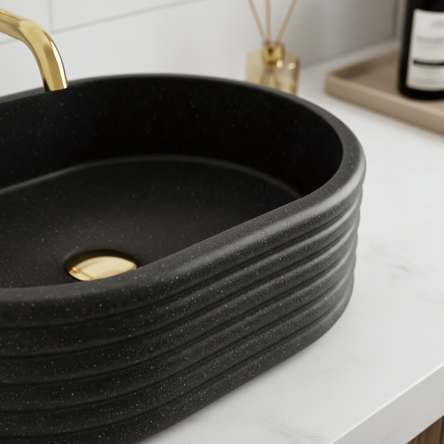 Aufsatzwaschbecken Rea Nicoletta Black  4