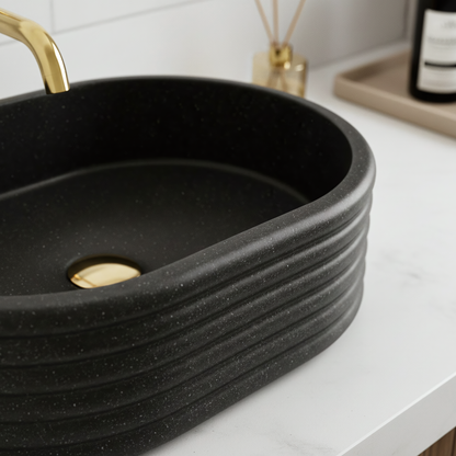 Aufsatzwaschbecken Rea Nicoletta Black  4