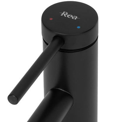Waschbeckenarmatur Rea Foss black low  7
