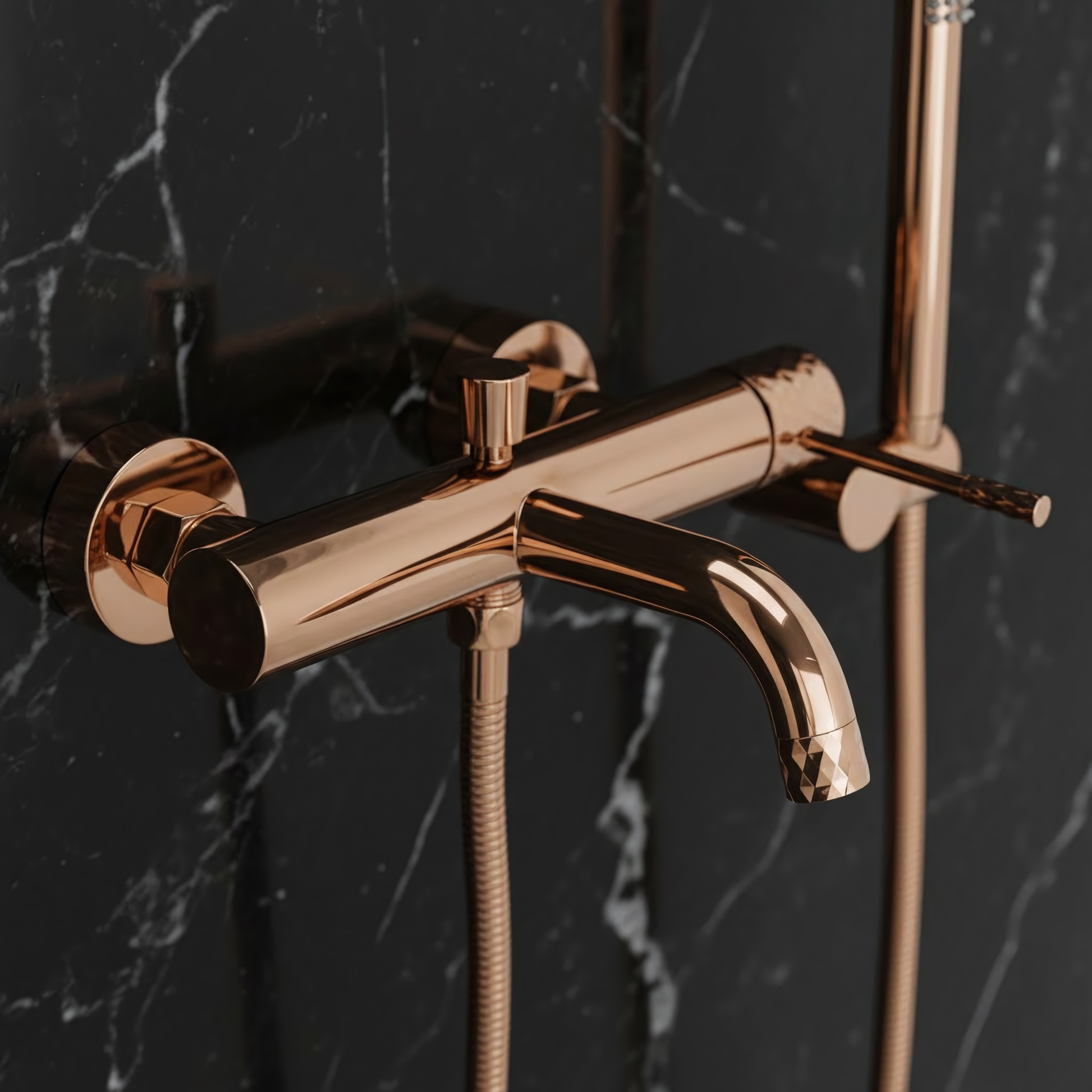 Wannenarmatur Rea Lungo Diamond Copper  5