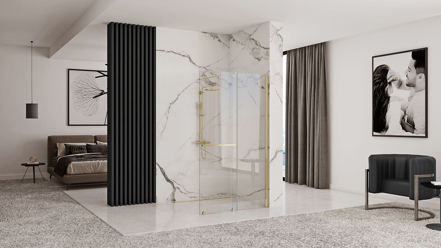 Duschwand Rea Cortis GOLD 100  4