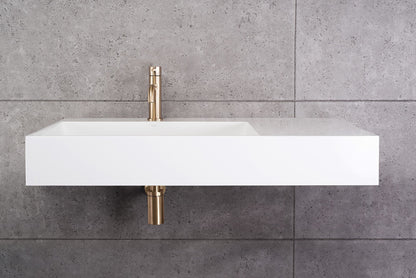 Waschbecken Konglomerat Archi 90 CM White 5