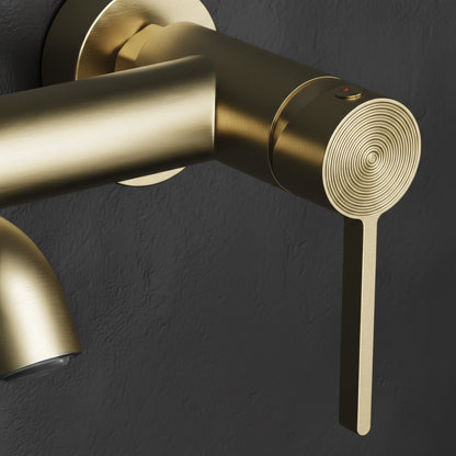 Wannenarmatur Rea Foster Gold Brush  2