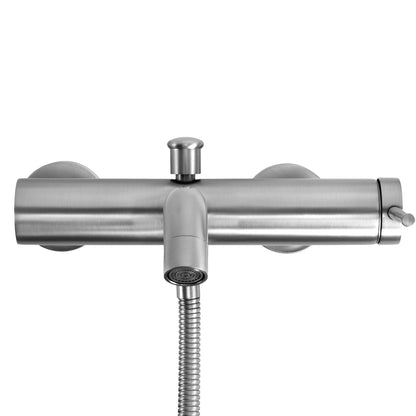 Wannenarmatur Rea Spot Nickel Brush  3