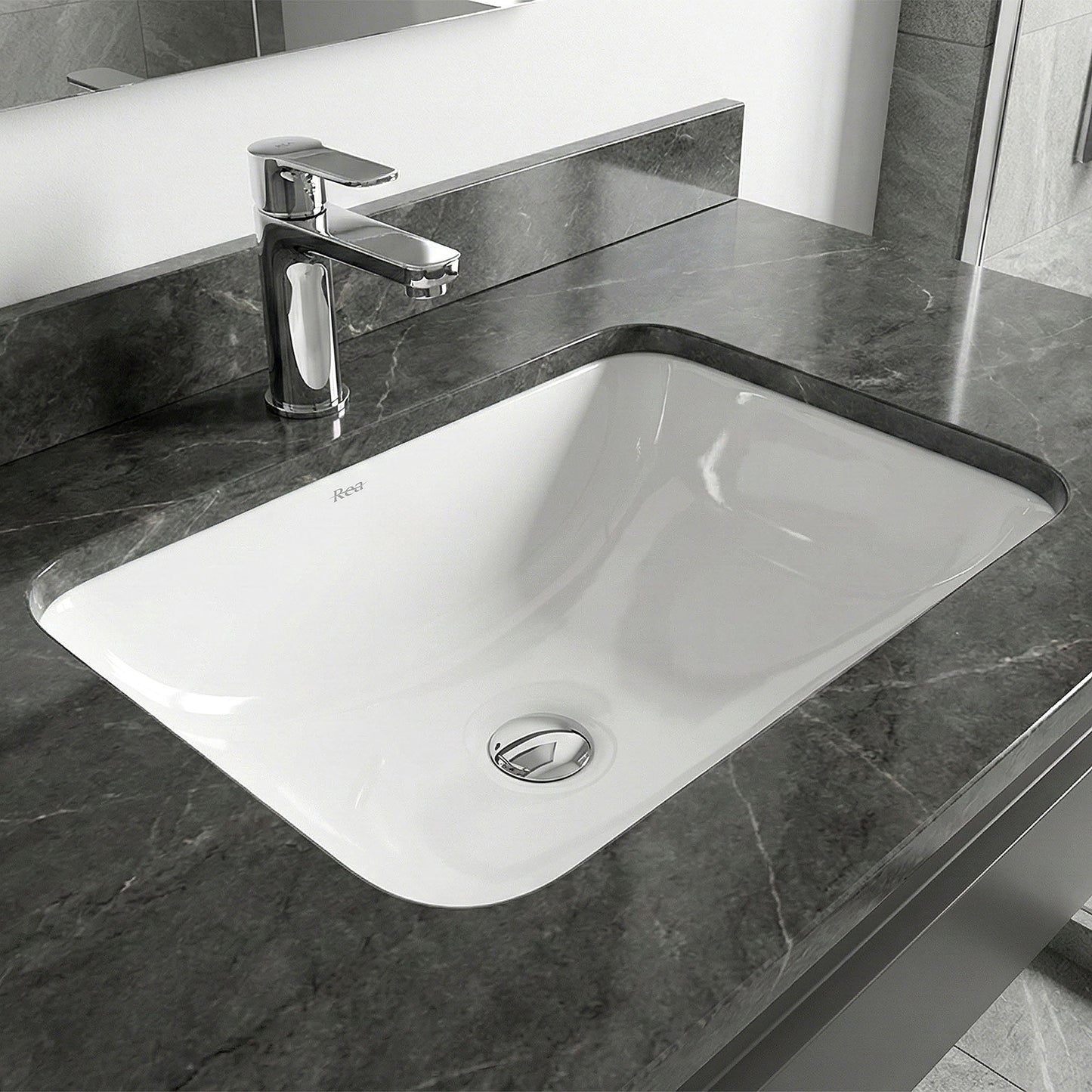 Unterbauwaschbecken Rea Anabel 46  5