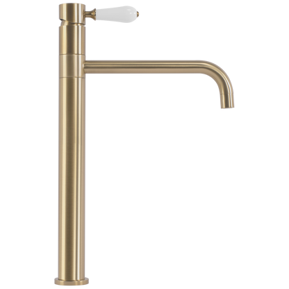 Waschbeckenarmatur Rea Serra Brush Gold high  4
