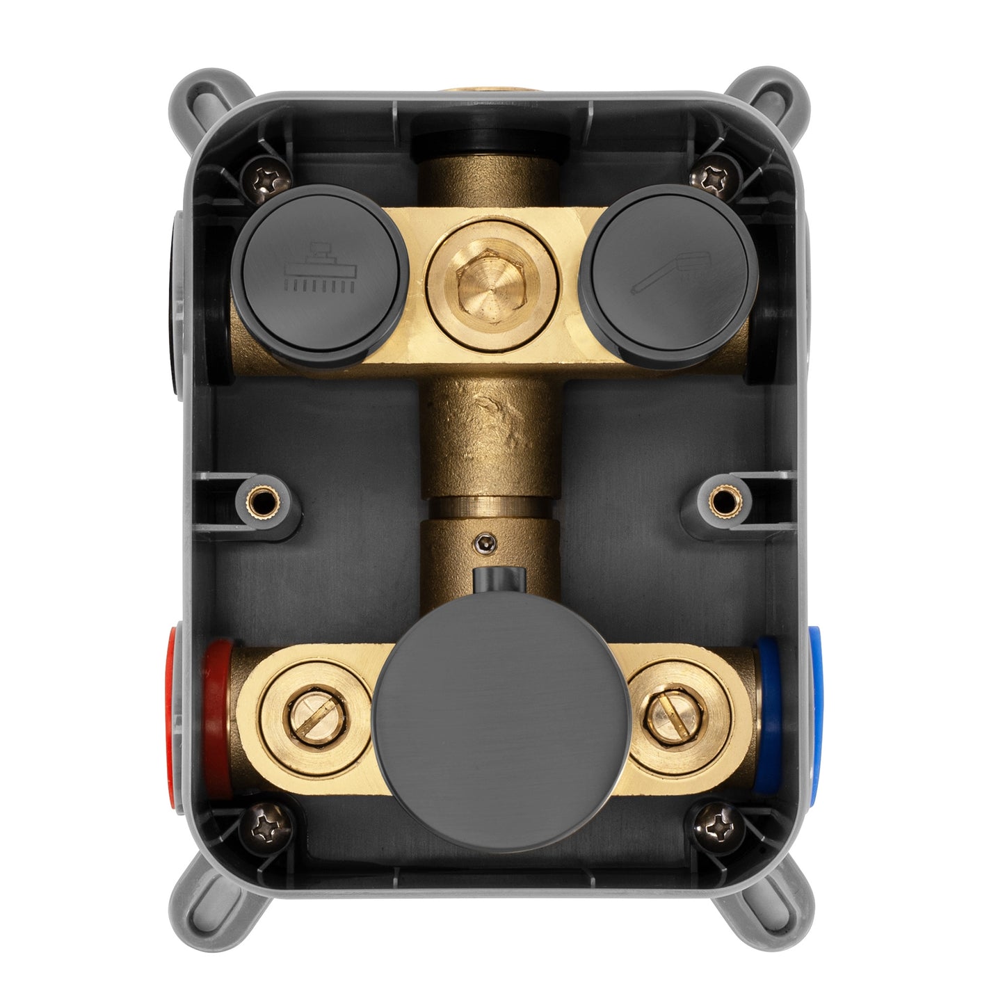 Unterputz Duschset Rea Lungo Titan + Box  6