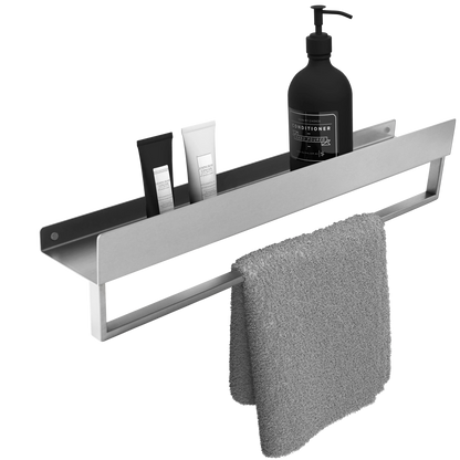 Badezimmerregal SF01 45cm steel brush  1