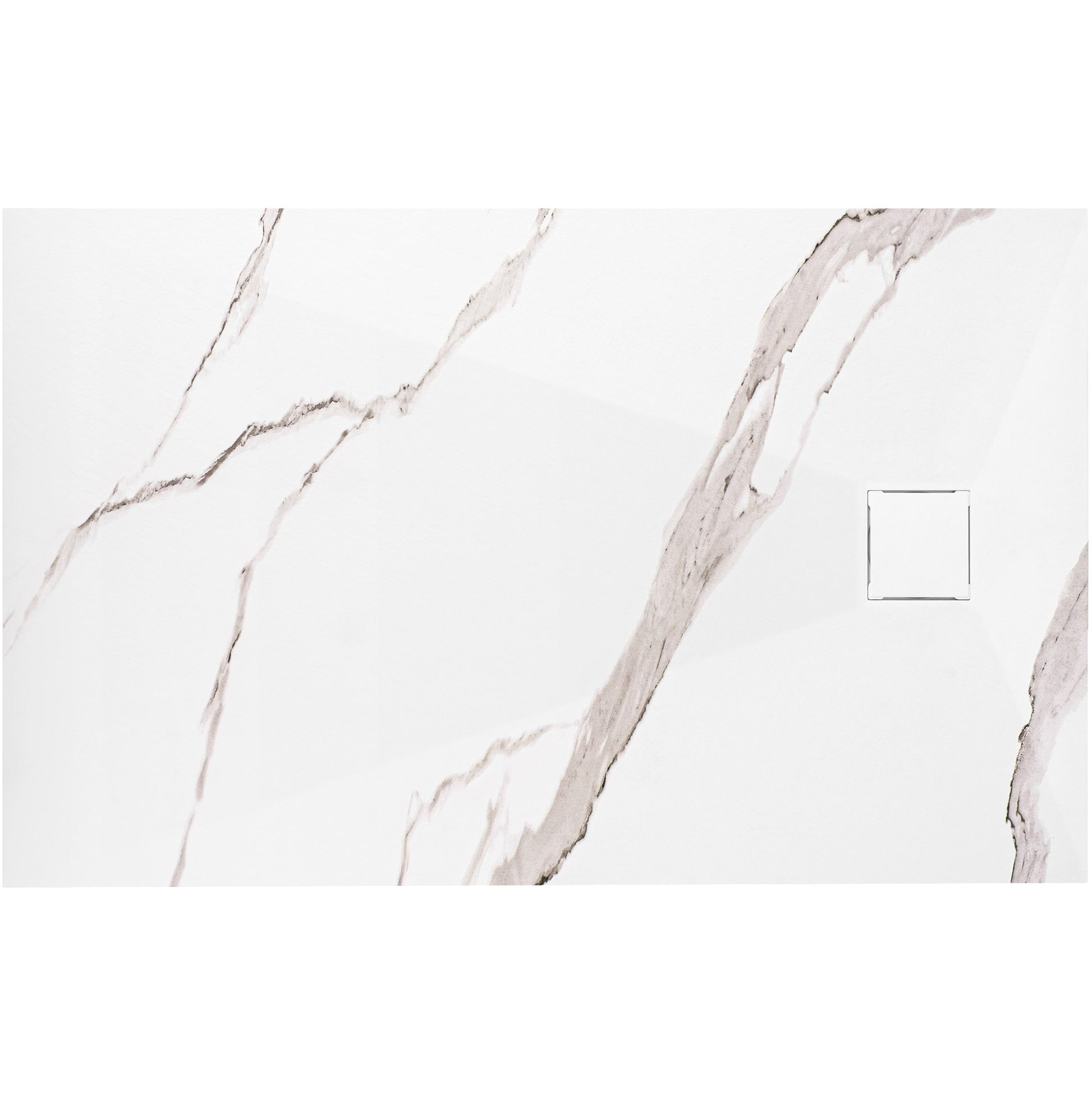 Duschtasse Magnum CARRARA WHITE 80x100  1