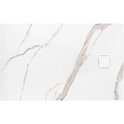 Duschtasse Magnum CARRARA WHITE 80x100  1