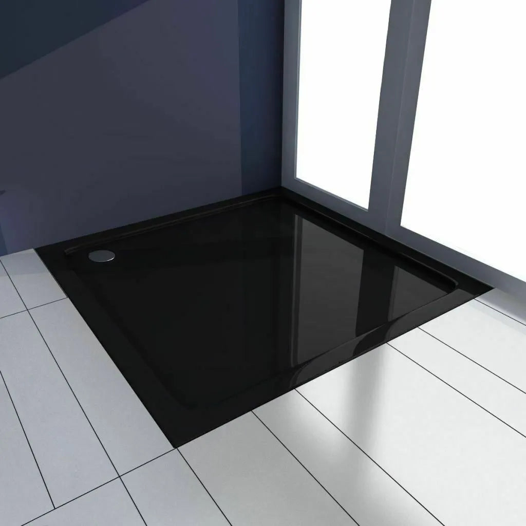 Acryl Duschwanne Rea Savoy black 80x80  4