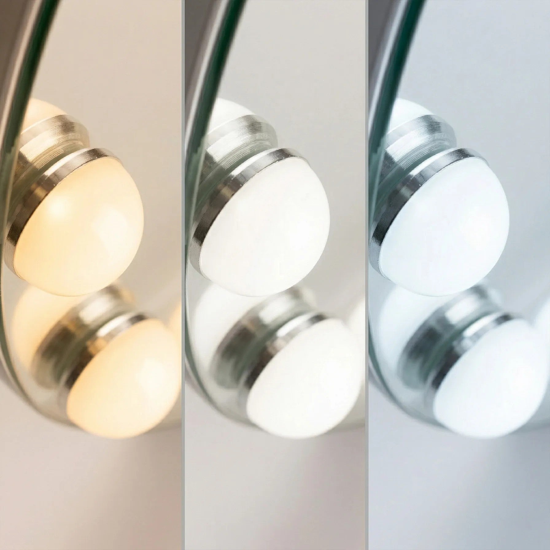 Spiegel LED HOLLYWOOD White  9