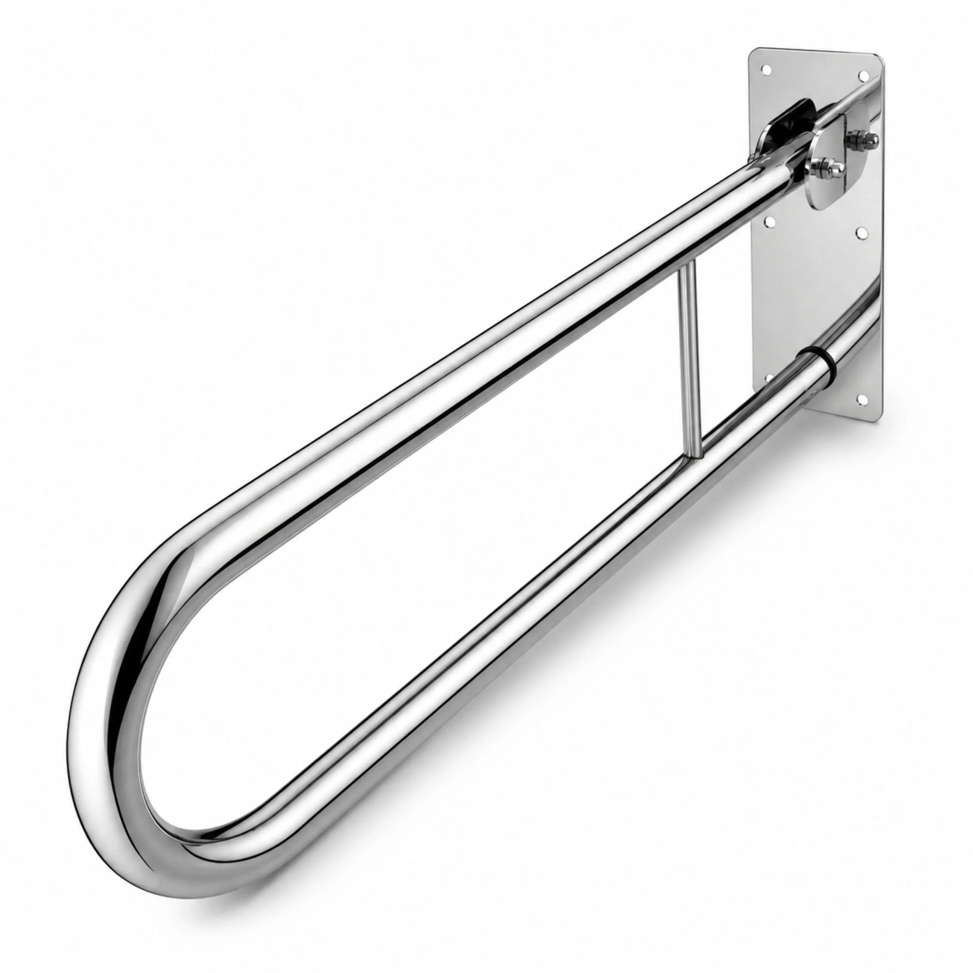 Klappbarer Haltegriff fürs Badezimmer Chrome  9