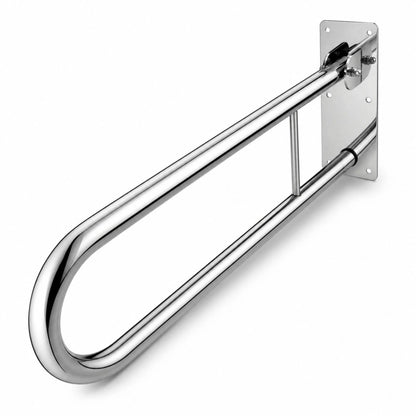 Klappbarer Haltegriff fürs Badezimmer Chrome  9