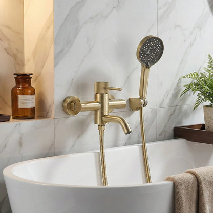 Wannenarmatur Rea Lungo Stripe Gold Brush  9