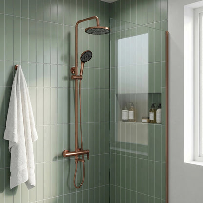 Duschset Rea Arcos brush copper  9