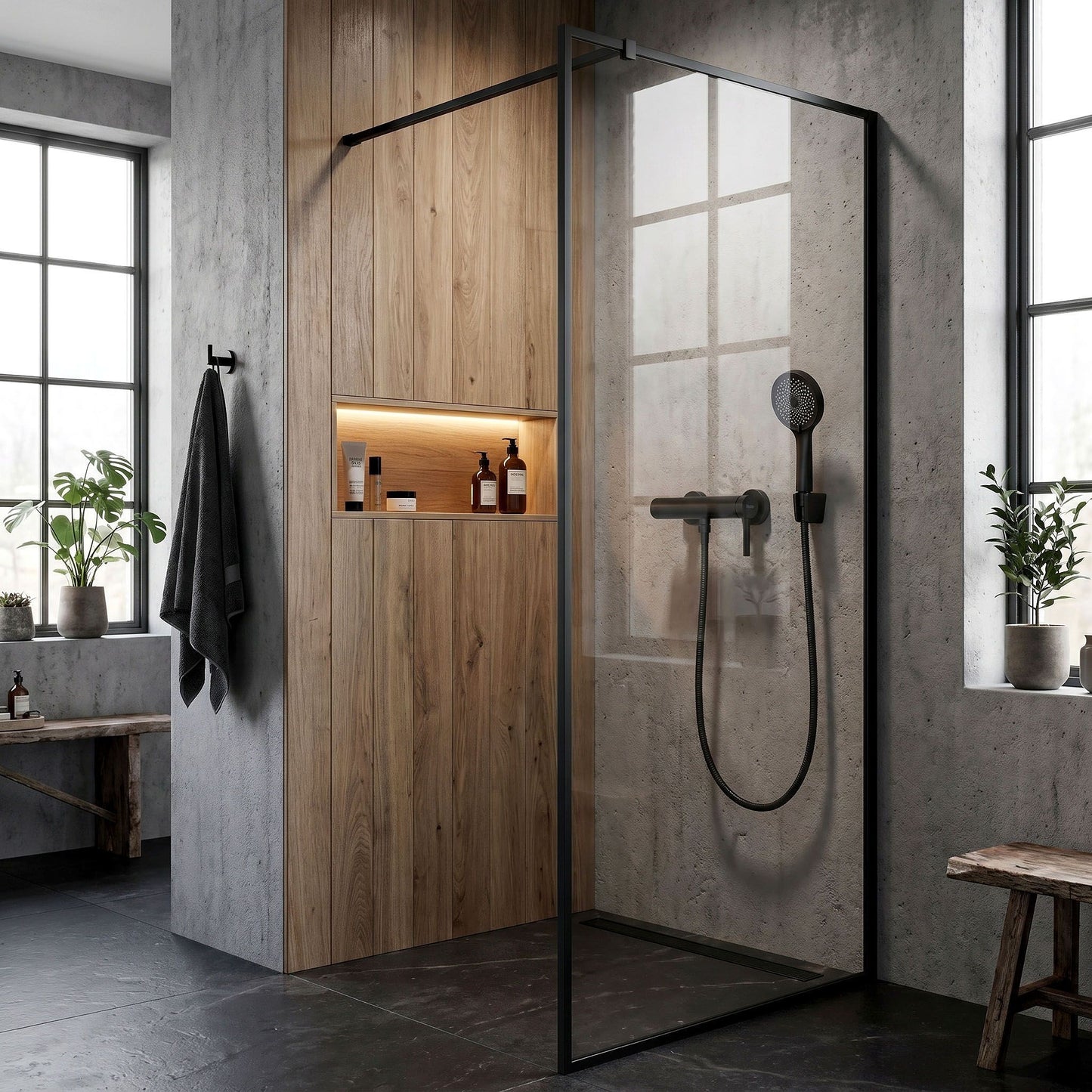 Duscharmatur REA Rivo Black  9